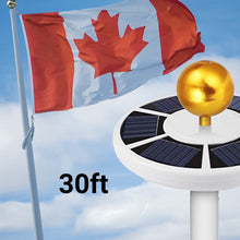 Load image into Gallery viewer, Flagpole & Solar Lamp - Bundle
