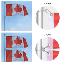Load image into Gallery viewer, Flagpole & Solar Lamp - Bundle