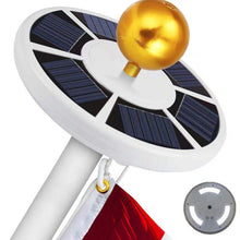 Load image into Gallery viewer, Flagpole &amp; Solar Lamp - Bundle
